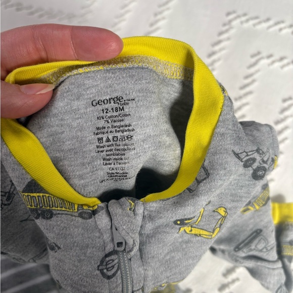 George Footed One-Pieces - 6 Pack - Picture 8 of 8